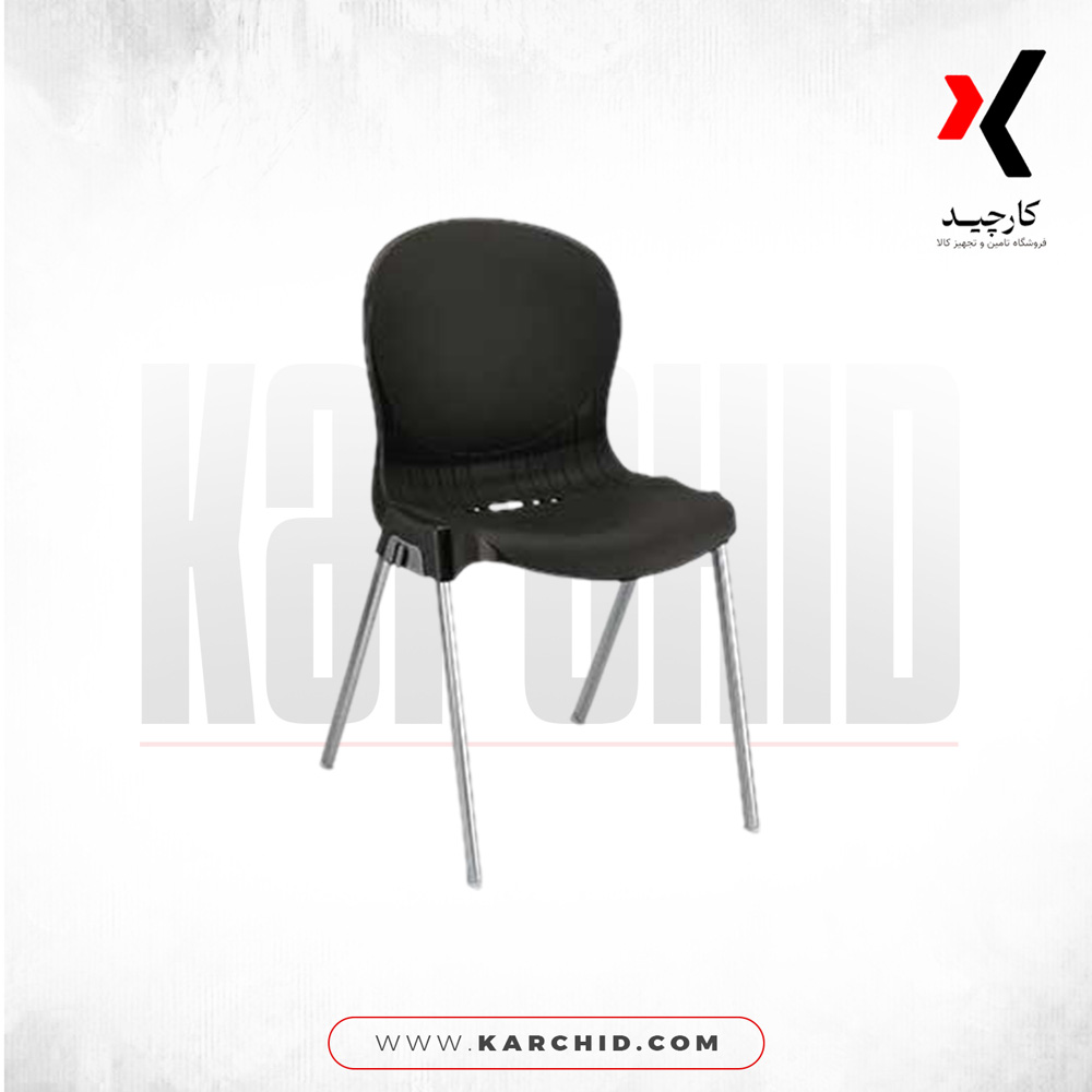 صندلی پایه فلزی ناصر پلاستیک مدل 980